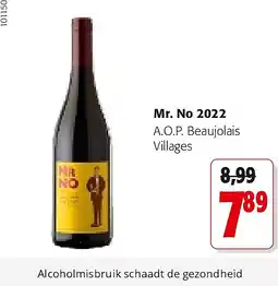 Colruyt Mr. No 2022 aanbieding