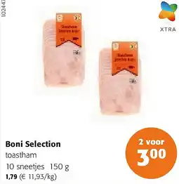 Colruyt Boni Selection toastham aanbieding