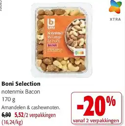 Colruyt Boni Selection notenmix Bacon 170 aanbieding