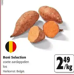 Colruyt Boni Selection zoete aardappelen los aanbieding