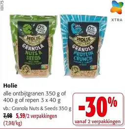 Colruyt Holie alle ontbijtgranen 350 g aanbieding