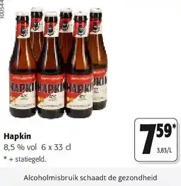 Colruyt Hapkin aanbieding