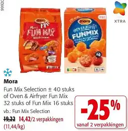 Colruyt Mora Fun Mix Selection ± 40 stuks aanbieding