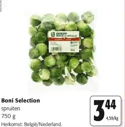 Colruyt Boni Selection spruiten 750 g aanbieding