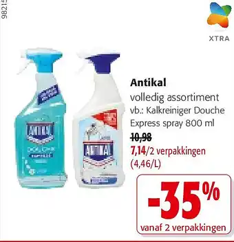 Colruyt Antikal volledig assortiment aanbieding