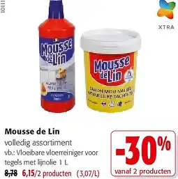 Colruyt Mousse de Lin aanbieding