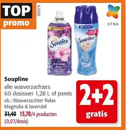 Colruyt Soupline alle wasverzachters aanbieding