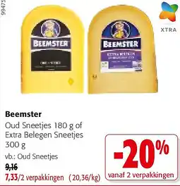 Colruyt Beemster Oud Sneetjes 180 g aanbieding