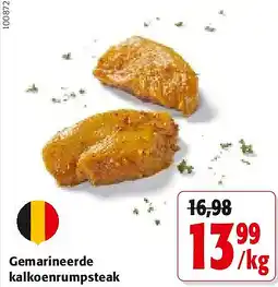 Colruyt Gemarineerde kalkoenrumpsteak aanbieding