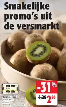 Colruyt Boni Selection groene kiwi’s 8 stuks aanbieding