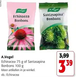 Colruyt A.Vogel Echinacea 75 g aanbieding