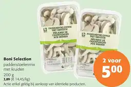 Colruyt Boni Selection paddenstoelenmix met kruiden 200 g aanbieding