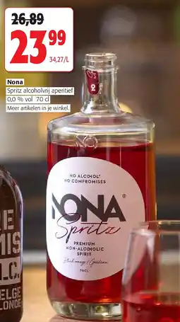 Colruyt Nona Spritz alcoholvrij aperitief aanbieding