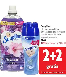 Colruyt Soupline alle wasverzachters aanbieding