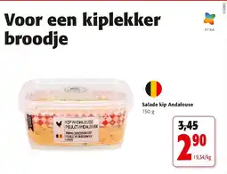 Colruyt Salade kip Andalouse 150 aanbieding