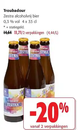 Colruyt Troubadour aanbieding