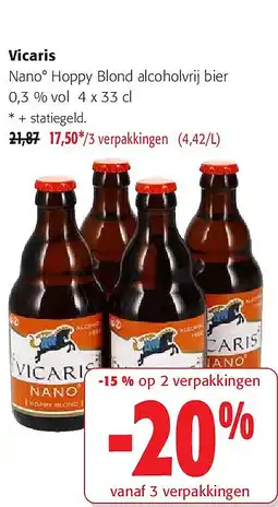 Colruyt Vicaris aanbieding