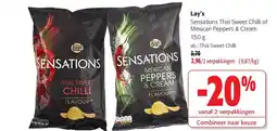 Colruyt Lay’s Sensations Thai Sweet Chilli aanbieding