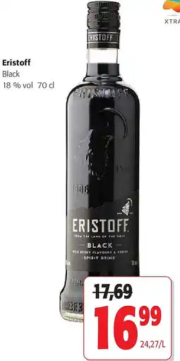 Colruyt Eristoff Black 18 % vol 70 cl aanbieding