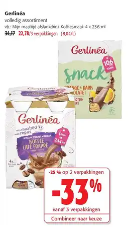 Colruyt Mijn maaltijd afslankdrink Koffiesmaak 4 x 236 ml aanbieding
