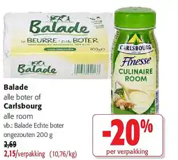 Colruyt Balade alle boter aanbieding