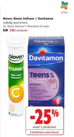 Colruyt Biover Vitamine C Weerstand 20 stuks aanbieding