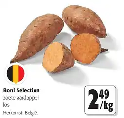 Colruyt Boni Selection zoete aardappel los aanbieding