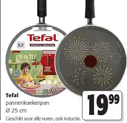 Colruyt Tefal pannenkoekenpan Ø 25 cm aanbieding