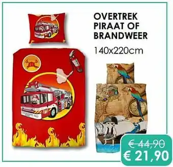 Overtrek piraat of brandweer