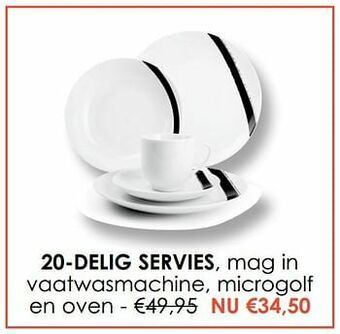 20-delig servies