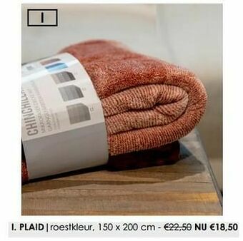 Krea Plaid aanbieding