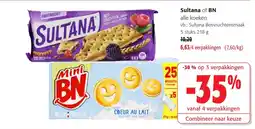 Colruyt Sultana of BN aanbieding
