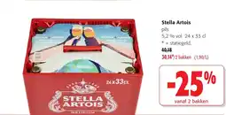 Colruyt Stella Artois pils 5,2 % vol aanbieding