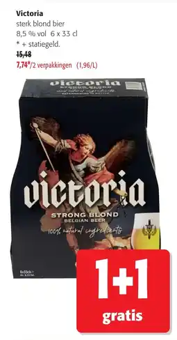 Colruyt Victoria sterk blond bier 8,5 % vol aanbieding
