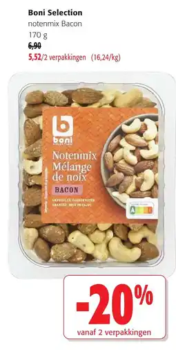 Colruyt Boni Selection Notenmix Bacon aanbieding