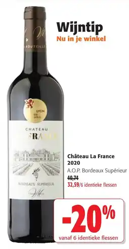 Colruyt Château La France 2020 aanbieding