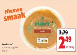 Colruyt Boni Plan't hummus piquillo aanbieding