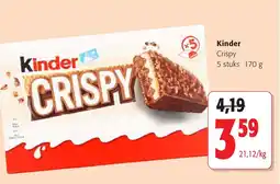 Colruyt Kinder Crispy aanbieding