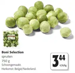 Colruyt Boni Selection Spruiten aanbieding