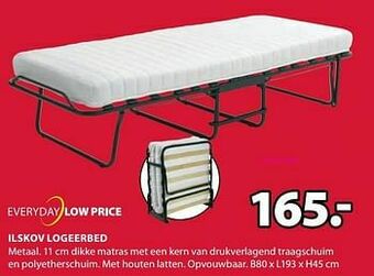 Jysk Ilskov logeerbed aanbieding