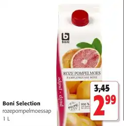 Colruyt Boni Selection Rozepompelmoessap aanbieding