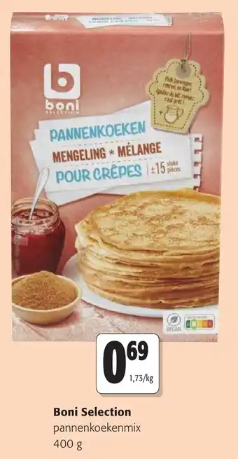 Colruyt Boni Selection Pannenkoekenmix aanbieding