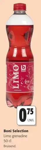 Colruyt Boni Selection Limo grenadine aanbieding