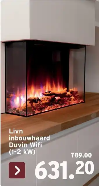 Inbouwhaard Duvin Wifi