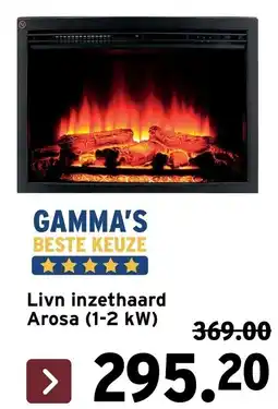 GAMMA Livn inzethaard Arosa aanbieding