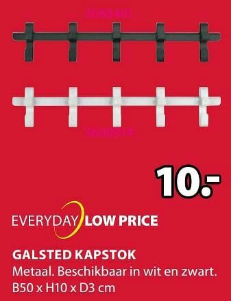 Jysk Galsted kapstok aanbieding