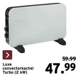 GAMMA Luxe Convectorkachel Turbo aanbieding