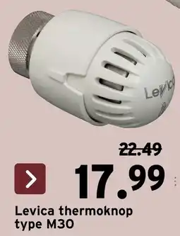 GAMMA Levica thermoknop type M30 aanbieding
