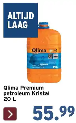 GAMMA Qlima Premium petroleum Kristal aanbieding