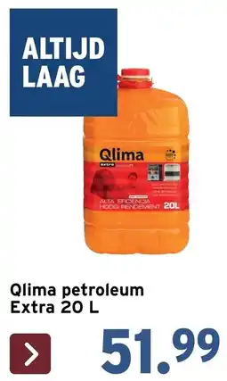 GAMMA Qlima petroleum Extra aanbieding